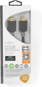 Nedis HDMI kabel versie 2.0 (4K 60Hz HDR) / zwart - meter - afbeelding 4