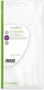 Nedis Lightning naar USB kabel - zwart - meter - afbeelding 8