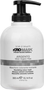 Color pigment mask Inebrya KroMask Silver 300 ml - afbeelding 3