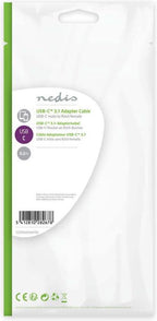 Nedis USB-netwerkadapter - USB 3.2 Gen 1 - 1000 Mbps - USB-C Male - RJ45 Female - 0.20 m - Rond - Vernikkeld - Vertind-Koper - Wit - Envelop - afbeelding 11