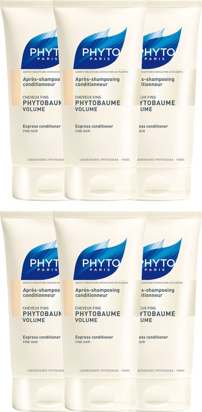 Phyto Paris Phytobaume Volumizing Express conditioner Fine Hair 50ml x 6 - afbeelding 1