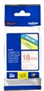 TZ-242 18mm - red on white - laminated (8m) - afbeelding 14