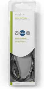 Nedis Optische Audiokabel - TosLink Male - TosLink Male - m - Rond - PVC - Zwart - afbeelding 14
