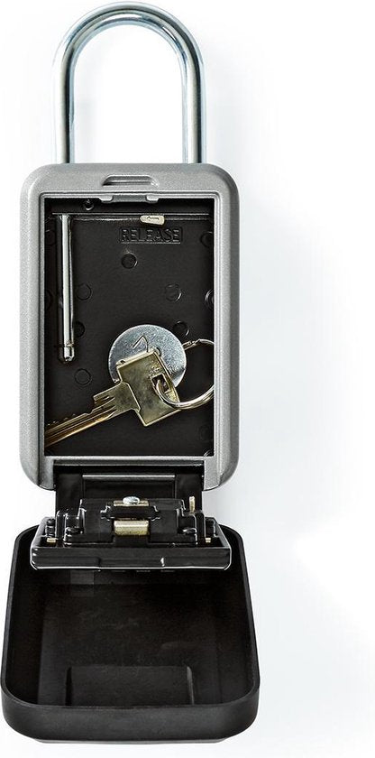 Nedis Kluis - Sleutelkluis - Combinatieslot - Binnen- en Buitenshuis - Zilver / Zwart - afbeelding 14