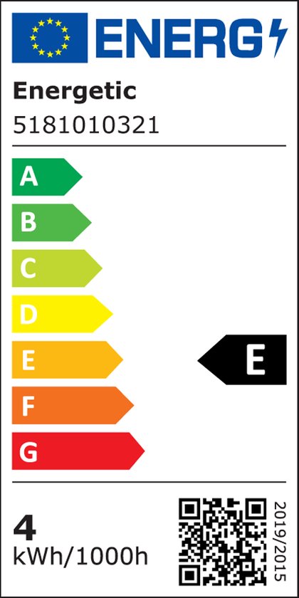Energetic - LED Lamp - 42W - 500LM - E27 - 4000K - afbeelding 2