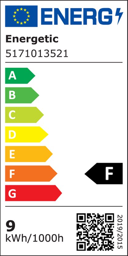 Energetic - LED lamp mat - 60W - 806LM - E27 - afbeelding 2