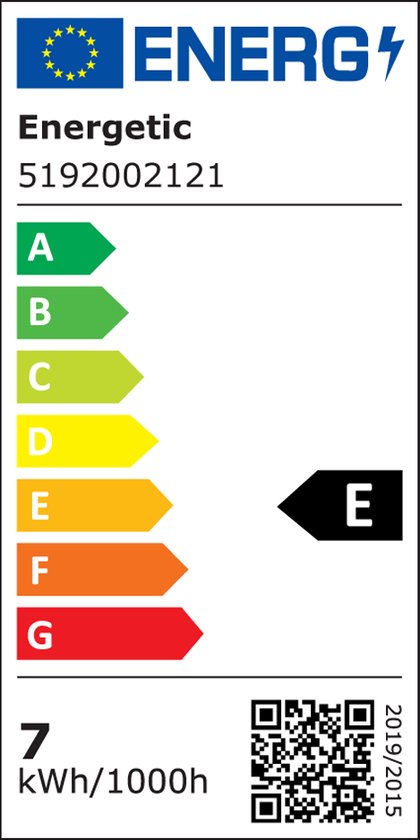 Energetic - LED lamp - Mat - 60W - 806LM - E14 - afbeelding 2