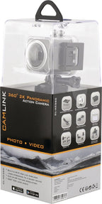 Camlink CL-AC360 Full HD Action Camera 2k Wi-Fi / Microfoon Zwart - afbeelding 24