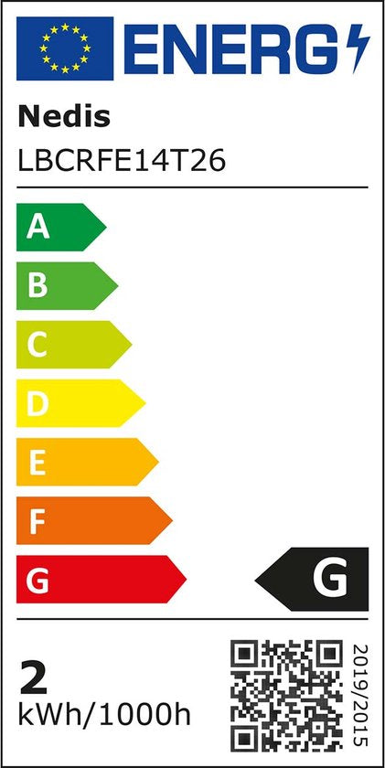 Nedis Koelkastlamp - LED - E14 - 2 W - T26 - afbeelding 8