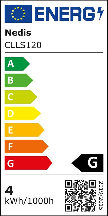 Nedis Kerstverlichting - Koord - 120 LED's - Warm Wit - 9.00 m - Licht effecten: 7 - Binnen & Buiten - Netvoeding - afbeelding 9