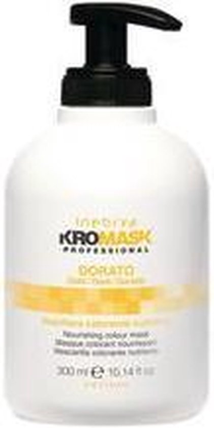 Inebrya Nourishing Colour Mask Golden Blond 300 Ml - afbeelding 2