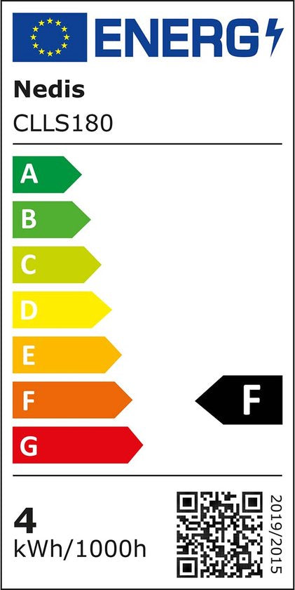 Nedis Kerstverlichting - Koord - 180 LED's - Warm Wit - 13.50 m - Licht effecten: 7 - Binnen & Buiten - Netvoeding - afbeelding 7