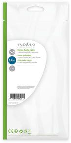Nedis Stereo-Audiokabel - 3,5 Male - 3,5 Male - Vernikkeld - m - Rond - Zwart - Label - afbeelding 10