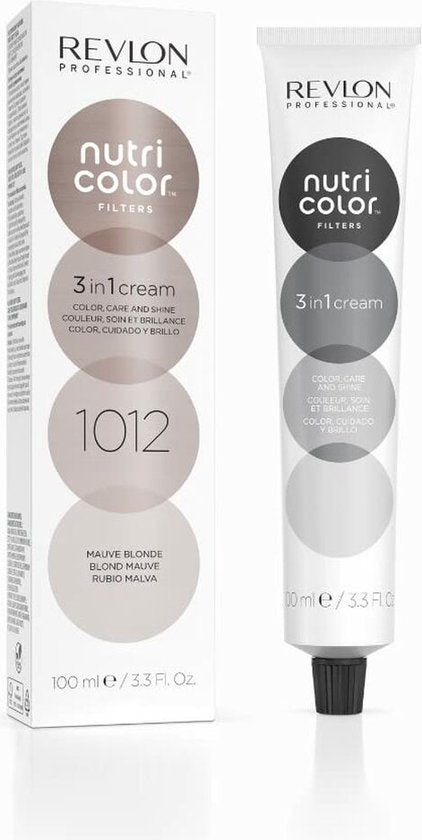 Permanent Dye Revlon Nutri Color 100 ml Nº 1012 Mauve Blond - afbeelding 2