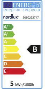 Nordlux 2080232747 LED-lamp Energielabel B (A++ - E) E27 Bol 5 W (Ø x l) 125 mm x 178 mm Dimbaar 1 stuk(s) - afbeelding 2