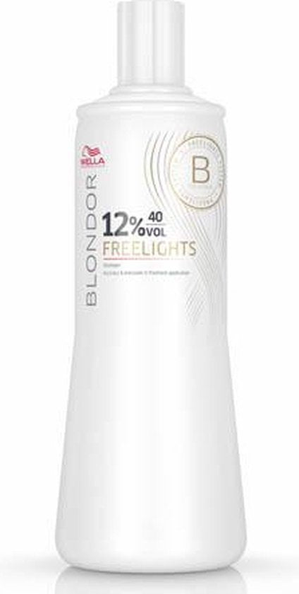 Oxiderende Haarverzorging Blondor Freelights 12% 40 Wella (1000 ml) - afbeelding 4