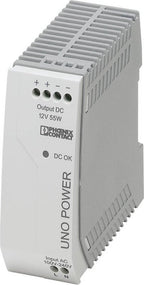Phoenix Contact UNO-PS/1AC/12DC/55W DIN-rail netvoeding 12 V/DC 4.6 A 55 W 1 x - afbeelding 1