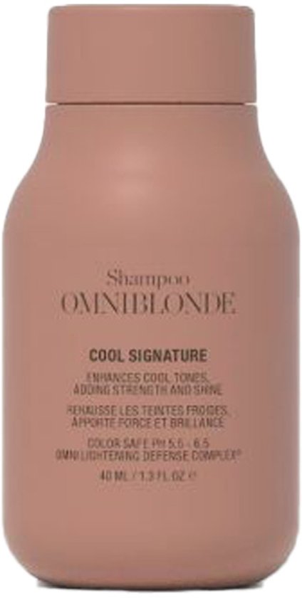 Omniblonde Cool Signature Shampoo 40 ml - afbeelding 2