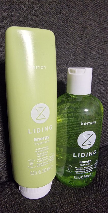 Kemon LIDING Energy DUO Shampoo 250ml and Treatment 200 ml - afbeelding 2