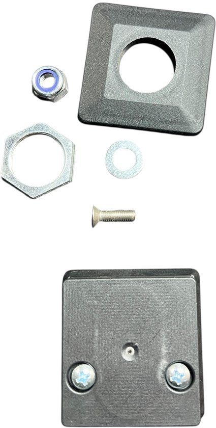 EMKA Zwenkgreep Model 1317-U00401-0000001 voor o.a. Electriciteitskasten / EV Laadpaal Profiel-halfcilinder A = 30 - afbeelding 4