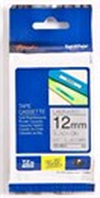 TZ-M931 12mm - black on silver mat - laminated (8m) - afbeelding 13