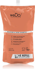 WEDO MOISTURE & SHINE SHAMPOO 1000ML - SHAMPOO FOR DAMAGED HAIR - afbeelding 1