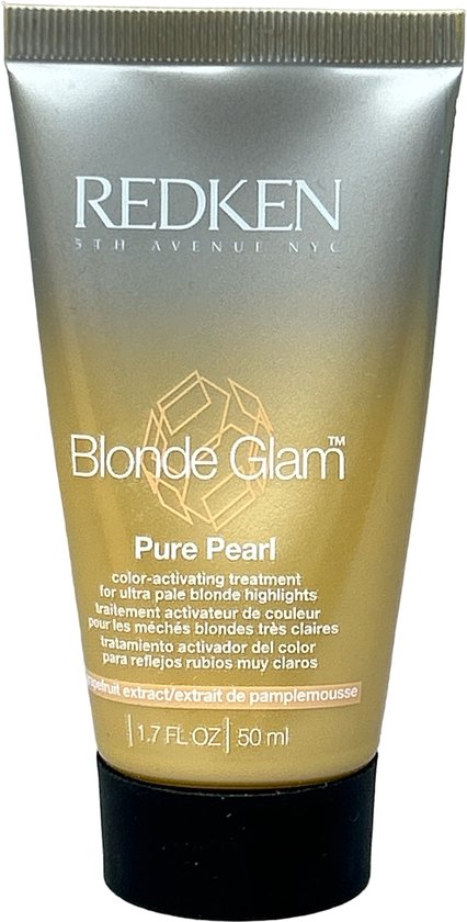 Redken Blonde Glam Pure Pearl color-activating treatment 50ml x 5 - afbeelding 2