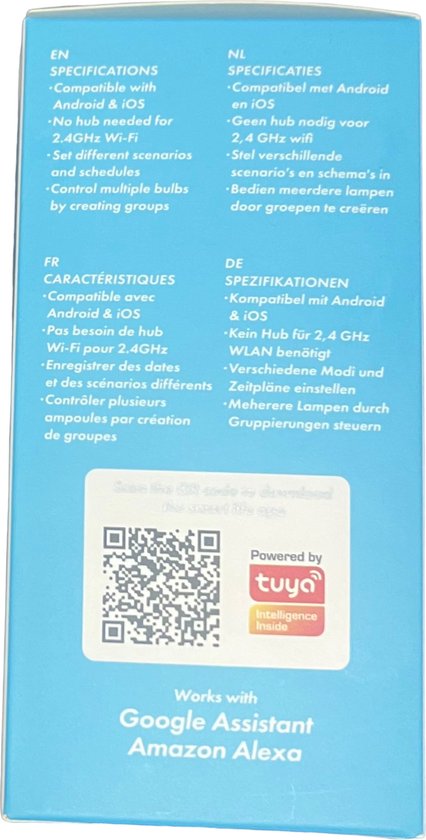 Silvergear Smart WiFi Led GU10 - stuks - Via iOS en Android App - Google Home en Amazon Alexa - afbeelding 33