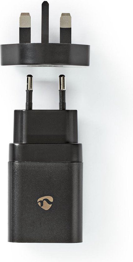 Nedis Oplader - 18 W - / / A - Outputs: 1 - USB-C™ - Automatische Voltage Selectie - afbeelding 3