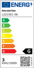 Home sweet home LED lamp Flex E27 3W dimbaar - afbeelding 13