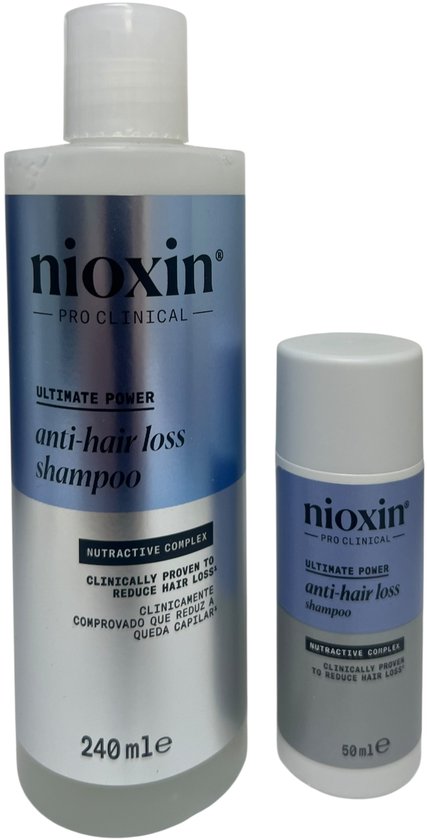 Nioxin Anti-hair loss Shampoo 240 ml + Reisverpakking 50 ml - afbeelding 6