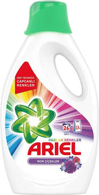 Ariel - Color - Wasmiddel - Vloeibaar - Paarse Bloem - 1,69L - 26 Wasbeurten - afbeelding 1