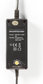 Nedis Universele AC-Stroomadapter - 36 W - 5 / 6 / 7.5 / 9 / 12 / 13.5 / 15 V DC - 3.60 m - 2.4 - 3.0 A - 6 plug(s) - Zwart - afbeelding 4