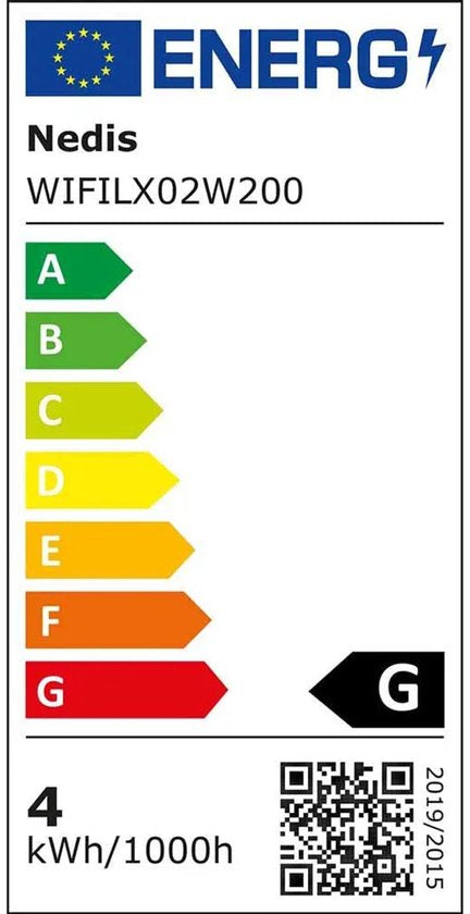 Nedis SmartLife Decoratieve LED - Koord - Wi-Fi - Warm tot Koel Wit - LED's - m - Android™ / IOS - afbeelding 3