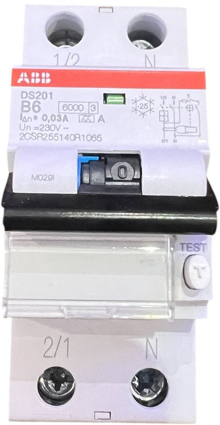 ABB DS201B6A30 System Pro M Compact Aardlekschakelaar - afbeelding 5