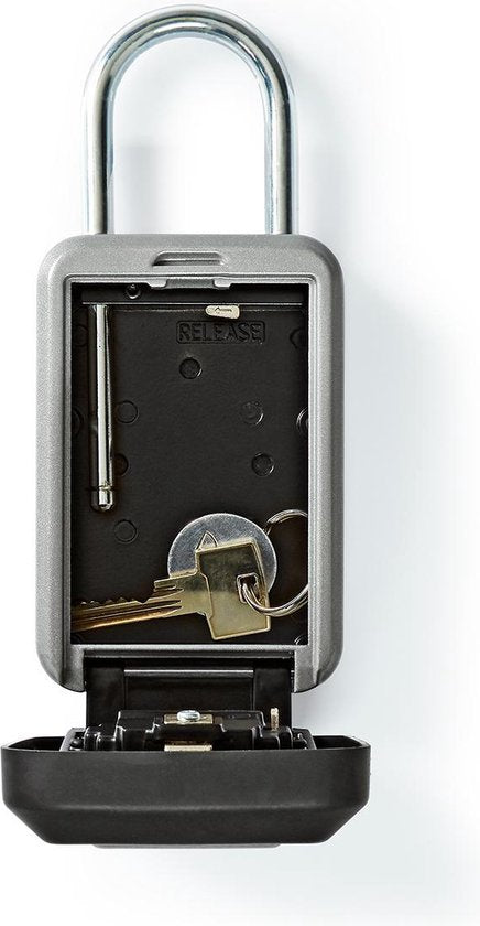 Nedis Kluis - Sleutelkluis - Combinatieslot - Binnen- en Buitenshuis - Zilver / Zwart - afbeelding 15