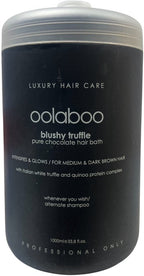 Oolaboo Blushy truffle Pure Chocolade Hair Bath Met Pomp 1000ml - afbeelding 3