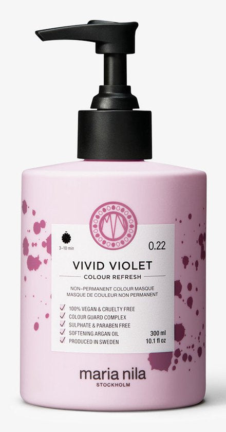 Maria Nila - Colour Refresh - 300ml - Vivid Violet 0.22 - afbeelding 13