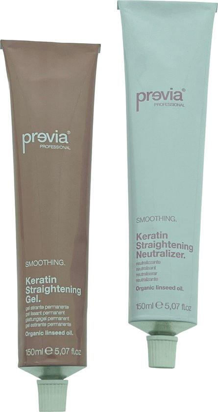 Previa Keratin Straightening System 2 x 150ml - afbeelding 2