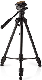 Statief - Maximaal draagvermogen: 2.5 kg - Minimale werkhoogte: 60.5 cm - Maximale werkhoogte: 147.5 cm - 3 Segmenten - Pan & Tilt - Inclusief reistas - Zelfnivellerende voeten - ABS / Aluminium - afbeelding 10