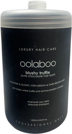 Oolaboo Blushy truffle Pure Chocolade Hair Bath Met Pomp 1000ml - afbeelding 1