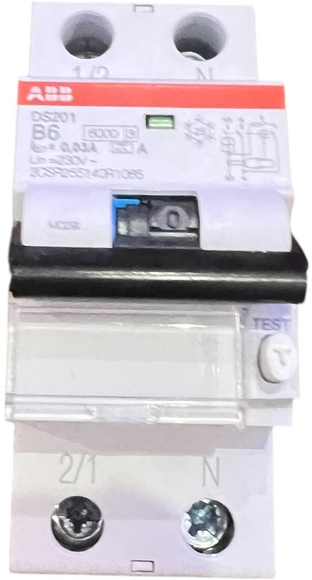 ABB DS201B6A30 System Pro M Compact Aardlekschakelaar - afbeelding 1