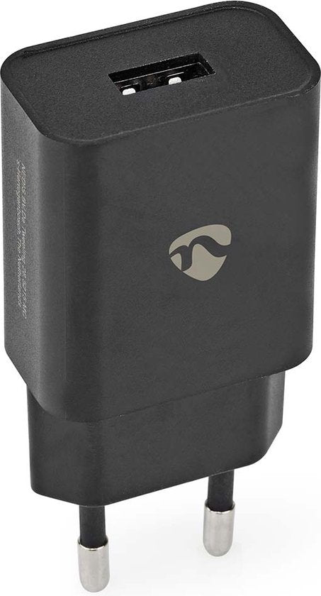 Nedis Oplader - 12 W - 1x 2.4 A - Outputs: 1 - USB-A - Geen Kabel Inbegrepen - Single Voltage Output - Zwart - afbeelding 15