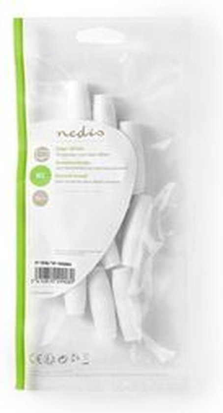 Nedis Satelliet- en Antenne-Adapter - Schroefklem - Schroefklem - Vernikkeld - 75 Ohm - Recht - ABS - Wit - 10 Stuks - Envelop - afbeelding 8