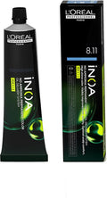 Permanente Kleur L'Oreal Professionnel Paris Inoa Color Nº 8.11 Light Asblond (60 g) - afbeelding 1