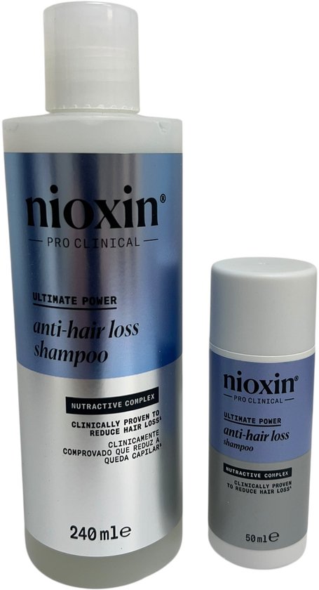 Nioxin Anti-hair loss Shampoo 240 ml + Reisverpakking 50 ml - afbeelding 2