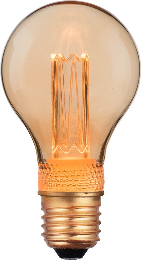Nordlux - LED lamp - 6-pack - Gold Finisch - 1800K - Dimbaar - Retro Deco - E27 - Goud - afbeelding 2