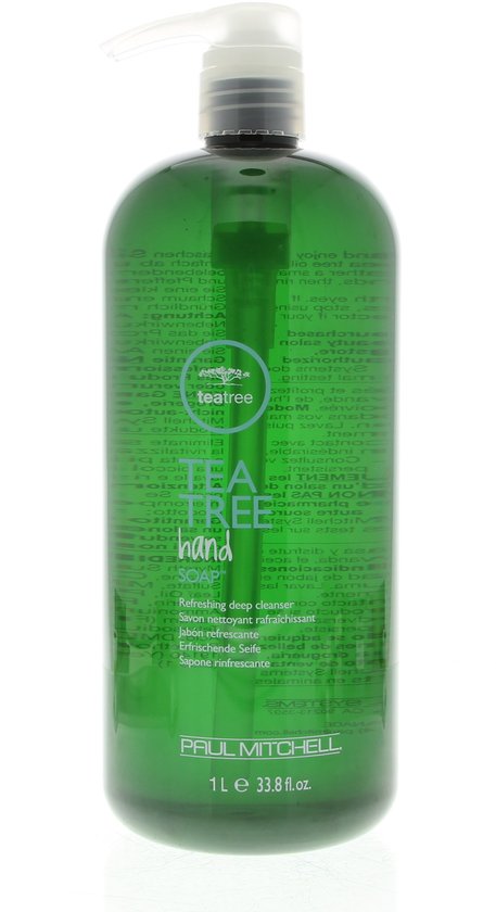 Tea Tree Hand Soap, Refereshing Deep Cleanser - Paul Mitchell - afbeelding 1