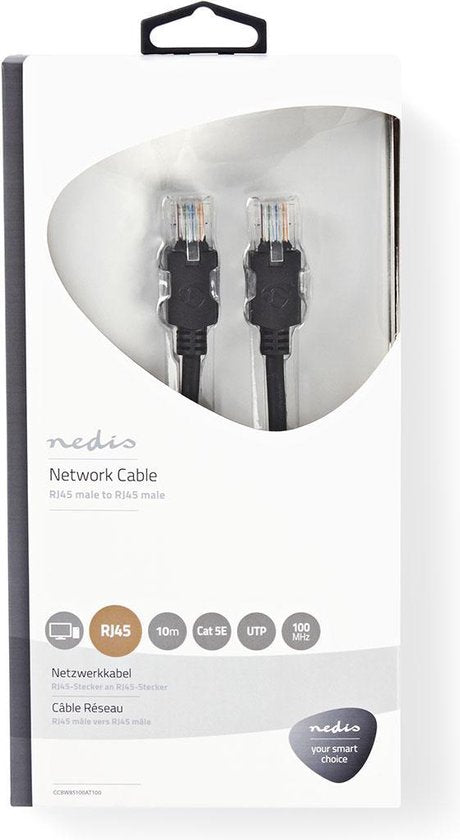 Nedis Cat 5e UTP-cable RJ45 (8P8C) M - RJ45 (8P8C) M GY - afbeelding 10