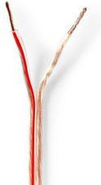 Nedis Speaker-Kabel - 2 x 1.50 mm² - Koper - 15.0 m - Rond - PVC - Transparant - Rol - afbeelding 10